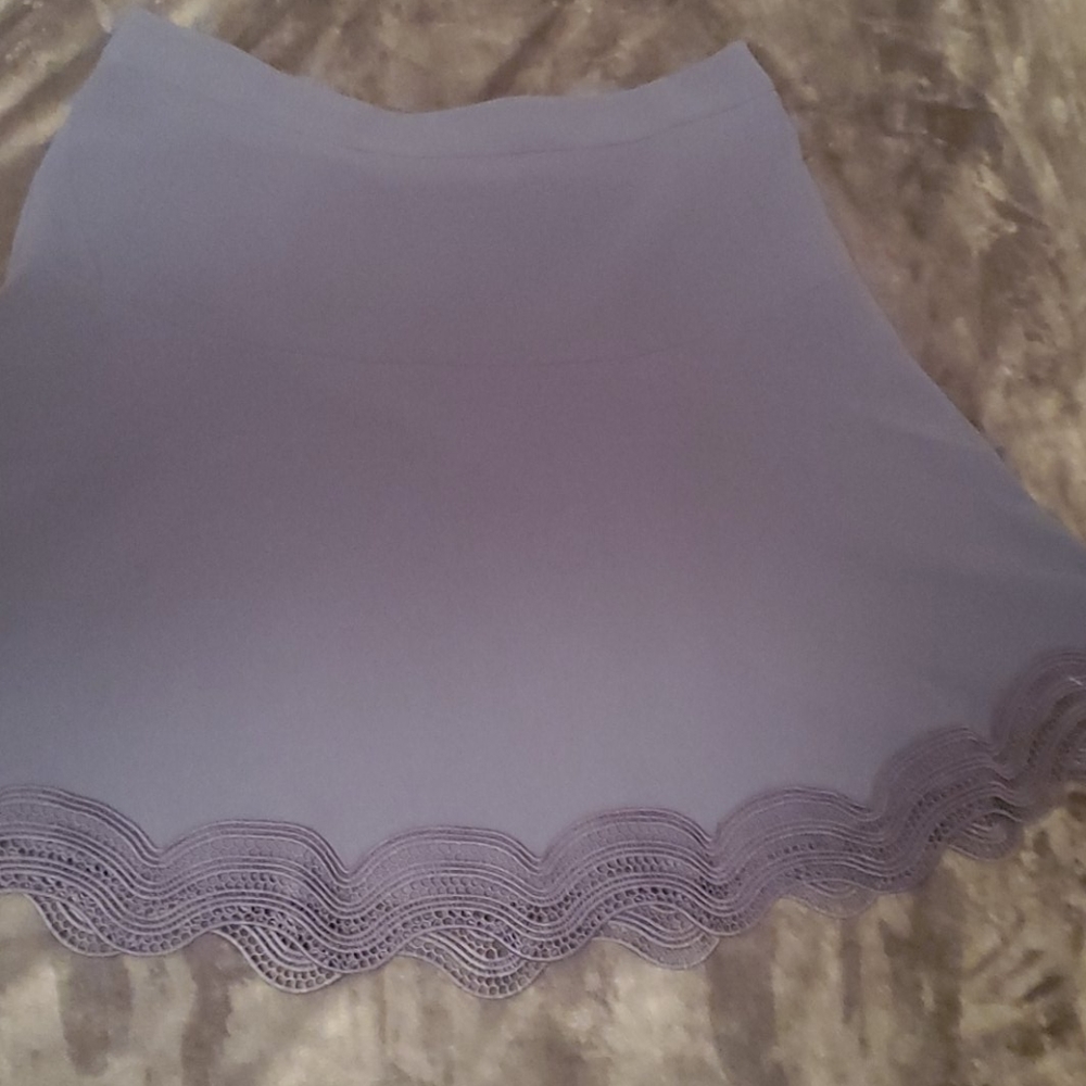 Periwinkle blue skirt